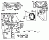 Toro 57357 (11-44) - 11-44 Lawn Tractor, 1982 (2000001-2999999) Listas de piezas de repuesto y dibujos BRIGGS & STRATTON MODEL 252707-0230-01 #1