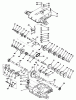 Toro 57357 (11-44) - 11-44 Lawn Tractor, 1982 (2000001-2999999) Listas de piezas de repuesto y dibujos PEERLESS TRANSAXLE MODEL 801C