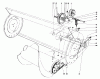Toro 57357 (11-44) - 11-44 Lawn Tractor, 1983 (3000001-3999999) Listas de piezas de repuesto y dibujos 36" SNOWTHROWER ATTACHMENT MODEL 59136 (OPTIONAL) #2