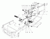 Toro 57356 (11-42) - 11-42 Lawn Tractor, 1984 (4000001-4999999) Listas de piezas de repuesto y dibujos BRAKE & CLUTCH PEDAL ASSEMBLY