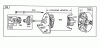 Toro 57356 (11-42) - 11-42 Lawn Tractor, 1984 (4000001-4999999) Listas de piezas de repuesto y dibujos BRIGGS & STRATTON MODEL 253707-0157-01