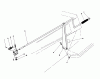 Toro 57356 (11-42) - 11-42 Lawn Tractor, 1984 (4000001-4999999) Listas de piezas de repuesto y dibujos CHUTE CONTROL ASSEMBLY 36" SNOWTHROWER ATTACHMENT MODEL NO. 59160 (OPTIONAL)