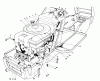 Toro 57356 (11-42) - 11-42 Lawn Tractor, 1984 (4000001-4999999) Listas de piezas de repuesto y dibujos ENGINE ASSEMBLY