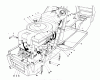 Toro 57357 (11-44) - 11-44 Lawn Tractor, 1985 (5000001-5999999) Listas de piezas de repuesto y dibujos ENGINE ASSEMBLY