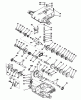 Toro 57357 (11-44) - 11-44 Lawn Tractor, 1985 (5000001-5999999) Listas de piezas de repuesto y dibujos PEERLESS TRANSAXLE MODEL 801D
