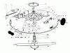 Toro 57360 (11-32) - 11-32 Lawn Tractor, 1986 (6000001-6999999) Listas de piezas de repuesto y dibujos CUTTING DECK MODEL 59130