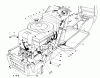 Toro 57360 (11-32) - 11-32 Lawn Tractor, 1987 (7000001-7999999) Listas de piezas de repuesto y dibujos ENGINE ASSEMBLY
