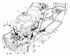 Toro 57380 - 8 hp Front Engine Rider, 1980 (0000001-0999999) Listas de piezas de repuesto y dibujos ENGINE ASSEMBLY MODEL 57380