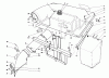 Toro 57400 - 12 hp Electric Start Lawn Tractor, 1988 (8000001-8999999) Listas de piezas de repuesto y dibujos TWIN BAGGER GRASS CATCHER MODEL NO. 59184 (OPTIONAL)