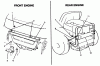 Toro 79085 - 32" Twin Bagger, RER/XL, 1993 (39000001-39999999) Listas de piezas de repuesto y dibujos MOUNTING HARDWARE