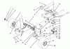 Toro 71200 (12-32XL) - 12-32XL Lawn Tractor, 1993 (3900001-3999999) Listas de piezas de repuesto y dibujos FRONT AXLE ASSEMBLY