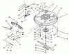 Toro 71200 (12-32XL) - 12-32XL Lawn Tractor, 1994 (4900001-4999999) Listas de piezas de repuesto y dibujos DECK & SPINDLE ASSEMBLY (32" CUTTING UNIT)