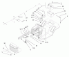 Toro 71189 (12-32XL) - 12-32XL Lawn Tractor, 1998 (8900001-8999999) Listas de piezas de repuesto y dibujos ELECTRICAL ASSEMBLY
