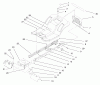 Toro 71189 (12-32XL) - 12-32XL Lawn Tractor, 1998 (8900001-8999999) Listas de piezas de repuesto y dibujos FRAME ASSEMBLY