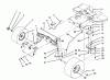 Toro 71191 (13-38HXL) - 13-38HXL Lawn Tractor, 1994 (4900001-4999999) Listas de piezas de repuesto y dibujos FRONT AXLE ASSEMBLY