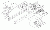 Toro 71191 (13-38HXL) - 13-38HXL Lawn Tractor, 1996 (6900001-6999999) Listas de piezas de repuesto y dibujos SPEED CONTROL & REAR WHEEL ASSEMBLY