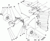Toro 71192 (15-44HXL) - 15-44HXL Lawn Tractor, 1995 (5900001-5999999) Listas de piezas de repuesto y dibujos FRONT AXLE ASSEMBLY