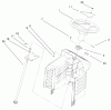 Toro 71197 (17-44HXL) - 17-44HXL Lawn Tractor, 1999 (9900001-9999999) Listas de piezas de repuesto y dibujos STEERING ASSEMBLY