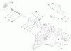 Toro 71280 (17-44HXLE) - 17-44HXLE Lawn Tractor, 2000 (200000001-200999999) Listas de piezas de repuesto y dibujos HYDRO TRANSAXLE ASSEMBLY #2