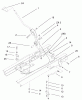 Toro 71199 (12-32XL) - 12-32XL Lawn Tractor, 2001 (210000001-210999999) Listas de piezas de repuesto y dibujos SHIFTING COMPONENTS ASSEMBLY