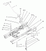 Toro 71199 (12-32XL) - 12-32XL Lawn Tractor, 2004 (240000001-240999999) Listas de piezas de repuesto y dibujos SHIFTER ASSEMBLY