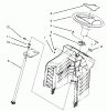 Toro 71200 (12-32XL) - 12-32XL Lawn Tractor, 1995 (5900001-5910000) Listas de piezas de repuesto y dibujos STEERING ASSEMBLY
