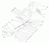 Toro 71201 (12-32XL) - 12-32XL Lawn Tractor, 1998 (8900001-8999999) Listas de piezas de repuesto y dibujos FRAME ASSEMBLY