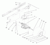 Toro 71201 (12-32XL) - 12-32XL Lawn Tractor, 1998 (8900001-8999999) Listas de piezas de repuesto y dibujos TRANSAXLE ASSEMBLY