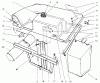 Toro 79103 - 38" Twin Bagger, XL Series Lawn Tractors, 1996 (6900001-6999999) Listas de piezas de repuesto y dibujos GRASS CATCHER ASSEMBLY