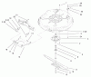 Toro 71209 (13-32XLE) - 13-32XLE Lawn Tractor, 2000 (200000001-200999999) Listas de piezas de repuesto y dibujos 32" DECK COMPONENTS ASSEMBLY #2