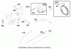 Toro 71209 (13-32XLE) - 13-32XLE Lawn Tractor, 2000 (200000001-200999999) Listas de piezas de repuesto y dibujos ENGINE BRIGGS & STRATTON MODEL 28M707-1122-E1 #6
