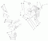 Toro 71209 (13-32XLE) - 13-32XLE Lawn Tractor, 2000 (200000001-200999999) Listas de piezas de repuesto y dibujos ENGINE SYSTEMS COMPONENTS ASSEMBLY