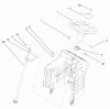 Toro 71209 (13-32XLE) - 13-32XLE Lawn Tractor, 2001 (210000001-210999999) Listas de piezas de repuesto y dibujos FIXED STEERING ASSEMBLY