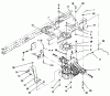 Toro 71218 (16-44HXL) - 16-44HXL Lawn Tractor, 1996 (6900001-6999999) Listas de piezas de repuesto y dibujos TRANSAXLE ASSEMBLY