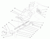 Toro 71219 (14-38HXL) - 14-38HXL Lawn Tractor, 1998 (8900001-8999999) Listas de piezas de repuesto y dibujos FRAME ASSEMBLY