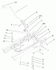Toro 71223 (16-38XL) - 16-38XL Lawn Tractor, 2001 (210000001-210999999) Listas de piezas de repuesto y dibujos SHIFTING ASSEMBLY