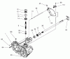 Toro 71242 (16-38HXLE) - 16-38HXLE Lawn Tractor, 2002 (220000001-220010000) Listas de piezas de repuesto y dibujos AXLE ASSEMBLY