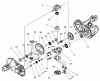 Toro 71227 (16-38HXL) - 16-38HXL Lawn Tractor, 2001 (210000001-210999999) Listas de piezas de repuesto y dibujos GEAR ASSEMBLY