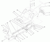 Toro 71228 (17-44HXL) - 17-44HXL Lawn Tractor, 2002 (220000001-220010000) Listas de piezas de repuesto y dibujos FRAME AND BODY ASSEMBLY