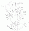 Toro 79160 - 44" Vac Bagger, TimeCutter ZX Riding Mowers, 2004 (240000001-240999999) Pièces détachées 44 INCH DECK COMPONENT ASSEMBLY