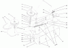 Toro 79160 - 44" Vac Bagger, TimeCutter ZX Riding Mowers, 2003 (230000001-230999999) Listas de piezas de repuesto y dibujos DRIVE COMPONENT ASSEMBLY