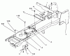 Toro 72042 (264-6) - 264-6 Yard Tractor, 1994 (4900001-4999999) Listas de piezas de repuesto y dibujos FRAME