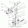 Toro 72043 (264-H) - 264-H Yard Tractor, 1994 (4900001-4999999) Listas de piezas de repuesto y dibujos HYDRO DRIVE COMPONENTS