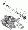 Toro 72043 (264-H) - 264-H Yard Tractor, 1996 (6900001-6999999) Listas de piezas de repuesto y dibujos AXLE SHAFT