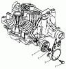 Toro 72062 (264-6) - 264-6 Yard Tractor, 1996 (6900001-6999999) Listas de piezas de repuesto y dibujos BRAKE