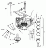 Toro 72062 (264-6) - 264-6 Yard Tractor, 1996 (6900001-6999999) Listas de piezas de repuesto y dibujos CRANKCASE #2