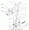 Toro 72062 (264-6) - 264-6 Yard Tractor, 1996 (6900001-6999999) Listas de piezas de repuesto y dibujos HYDRO DRIVE COMPONENTS