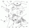 Toro 72043 (264-H) - 264-H Yard Tractor, 1995 (5901476-5999999) Listas de piezas de repuesto y dibujos TRANSAXLE-GEAR