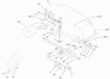 Toro 79161 - 44" Vac-Bagger, TimeCutter Z Riding Mowers, 2001 (210000001-210999999) Listas de piezas de repuesto y dibujos BAG TOP ASSEMBLY