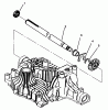 Toro 72046 (265-H) - 265-H Lawn and Garden Tractor, 1996 (6900001-6999999) Listas de piezas de repuesto y dibujos AXLE SHAFT